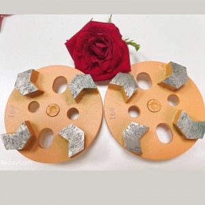 Zhongheng floor diamondinding disc/concrete metal λειαντικό δίσκο 16#